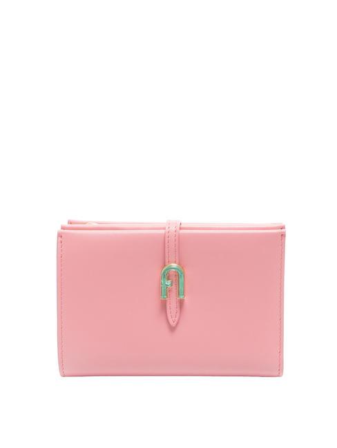 FURLA GEMMA  Porte-feuille en cuire nénuphar - Portefeuilles Femme