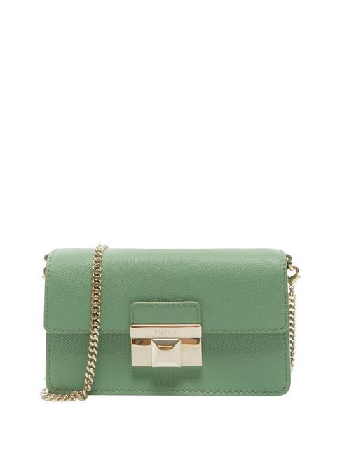 FURLA VENERE  Mini pochette en cuir thym - Sacs pour Femme