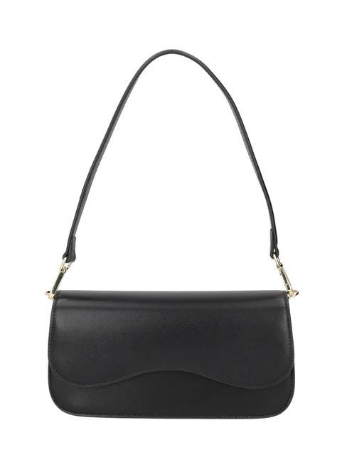 TOSCA BLU CAFFE Sac bandoulière en cuir Noir - Sacs pour Femme