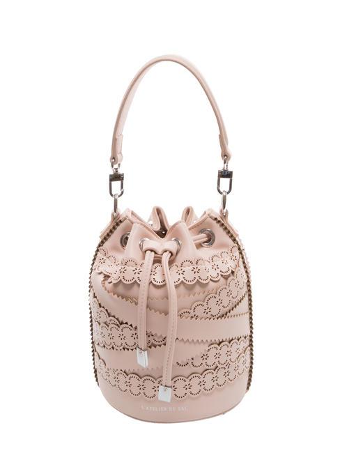 L'ATELIER DU SAC SERENDIPITY Sac seau avec bandoulière poudre - Sacs pour Femme