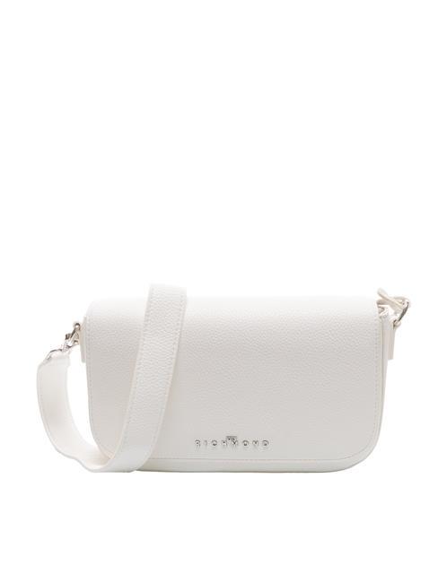 JOHN RICHMOND PETRA Petit sac bandoulière blanc cassé / noir - Sacs pour Femme