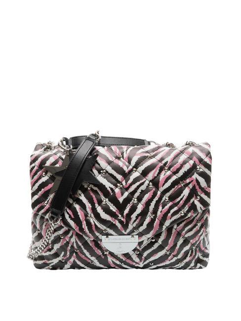 L'ATELIER DU SAC REBECCA Sac matelassé imprimé animalier rose - Sacs pour Femme