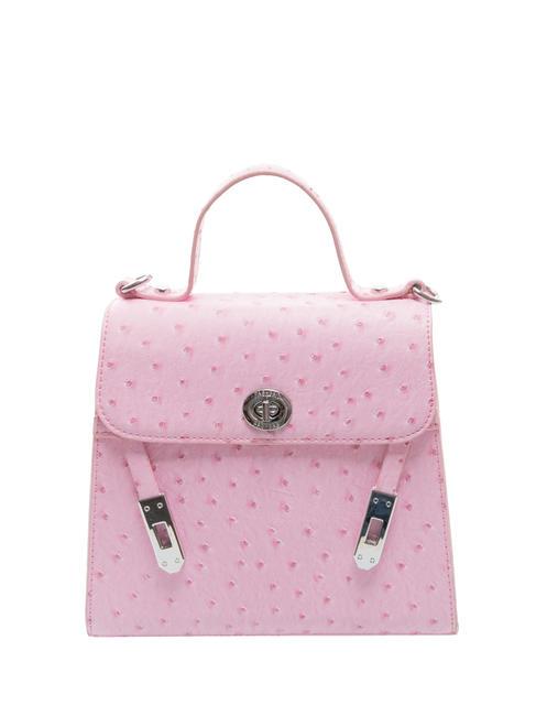 PASH BAG LOVELY DAY Sac à main imprimé autruche rose - Sacs pour Femme