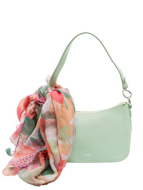 PASH BAG LIKE IT! Sac bandoulière avec foulard vert - Sacs pour Femme