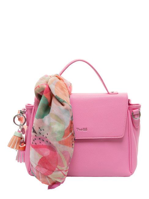 PASH BAG LIKE IT! Sac cartable avec écharpe rose - Sacs pour Femme