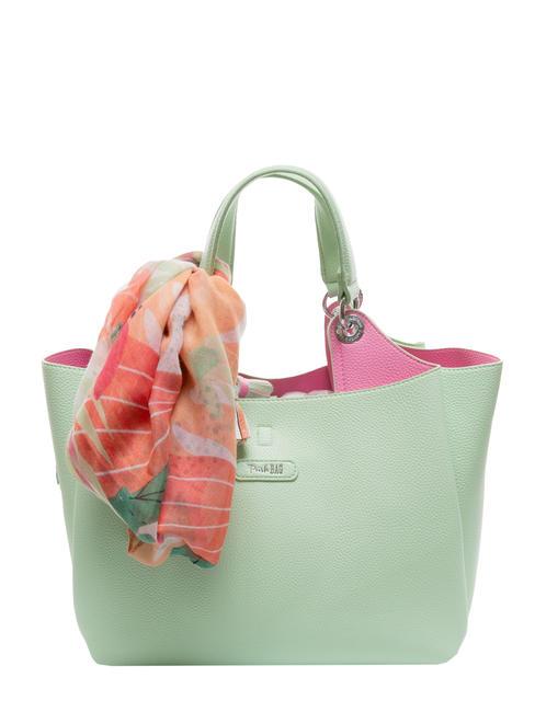 PASH BAG LIKE IT! Sac fourre-tout avec écharpe vert - Sacs pour Femme