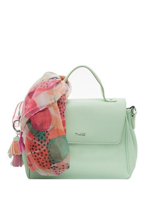 PASH BAG LIKE IT! Sac cartable avec écharpe vert - Sacs pour Femme