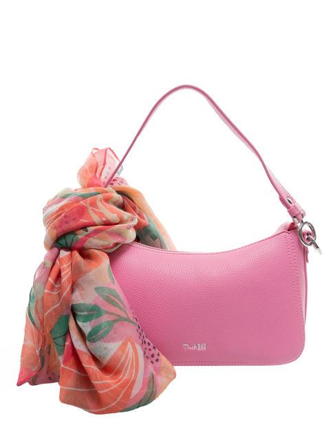 PASH BAG LIKE IT! Sac bandoulière avec foulard rose - Sacs pour Femme