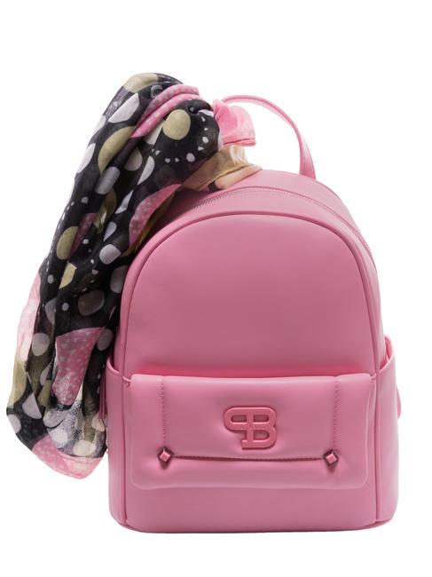 PASH BAG GLOSS Sac à dos avec écharpe rose - Sacs pour Femme