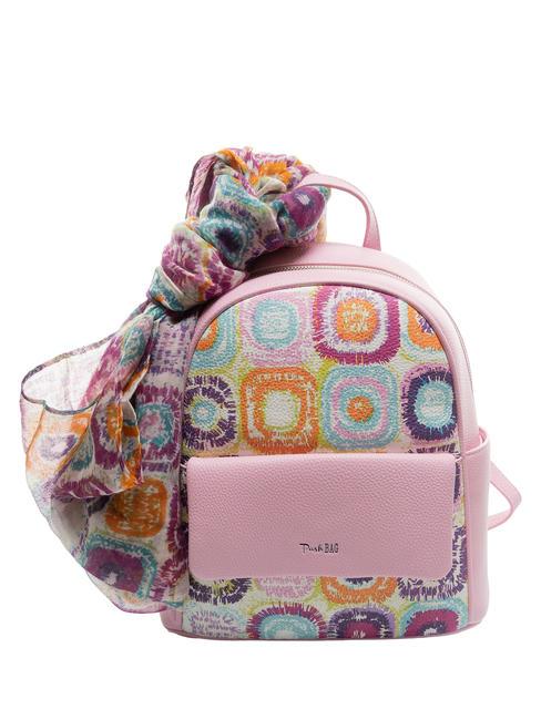 PASH BAG YARNY Sac à dos imprimé avec écharpe multicolore - Sacs pour Femme