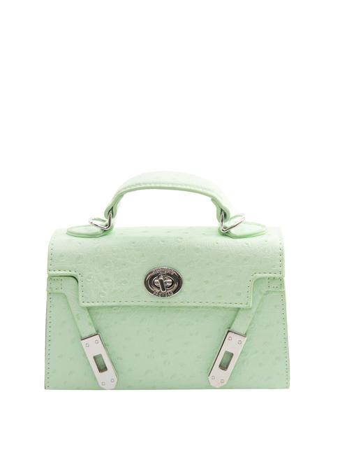 PASH BAG LOVELY DAY Sac à main imprimé autruche vert - Sacs pour Femme