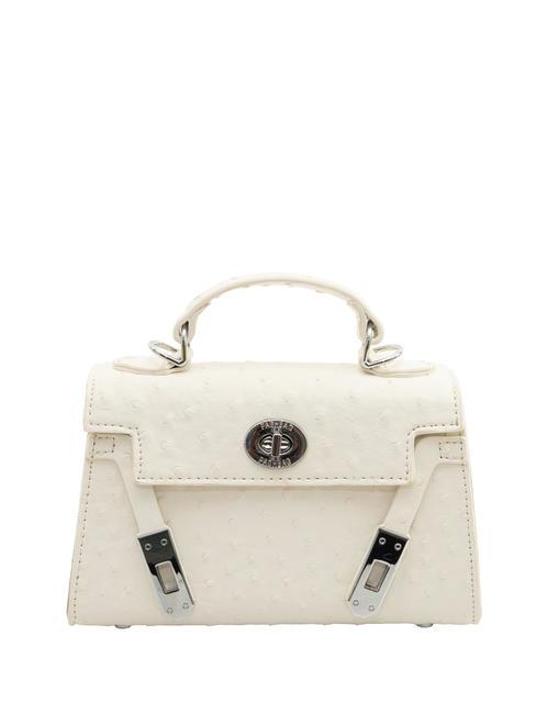 PASH BAG LOVELY DAY Sac à main imprimé autruche blanc - Sacs pour Femme