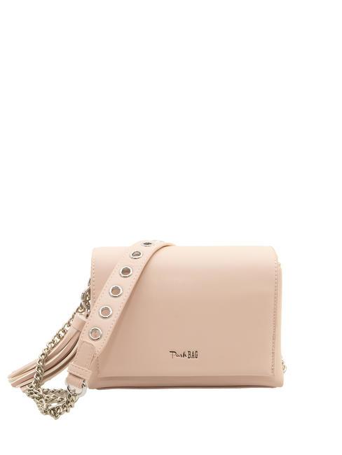 PASH BAG BLUSH Mini sac bandoulière à rabat rose - Sacs pour Femme