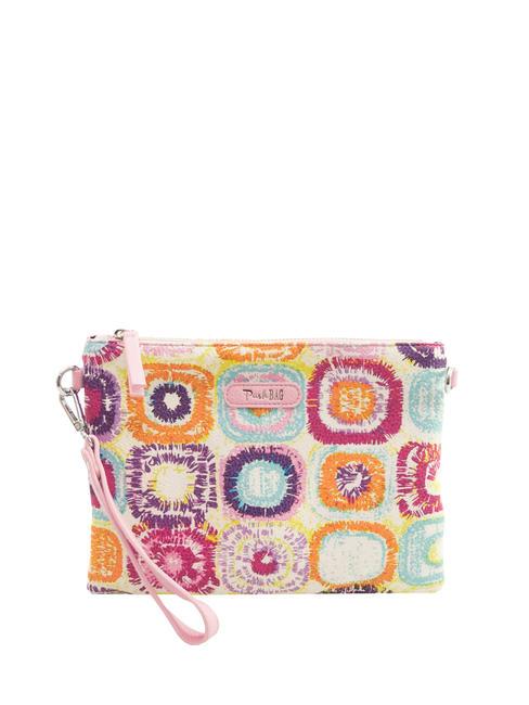 PASH BAG YARNY Pochette avec manchette et bandoulière multicolore - Sacs pour Femme