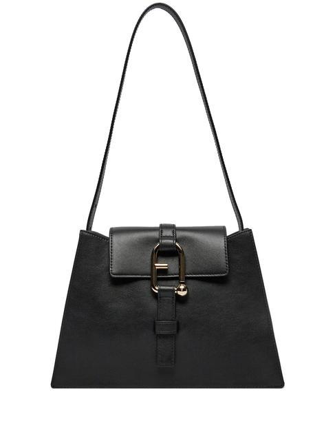 FURLA NUVOLA  Sac bandoulière, en cuir Noir - Sacs pour Femme