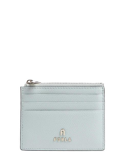 FURLA CAMELIA Porte-cartes / porte-monnaie en cuir lagune - Portefeuilles Femme