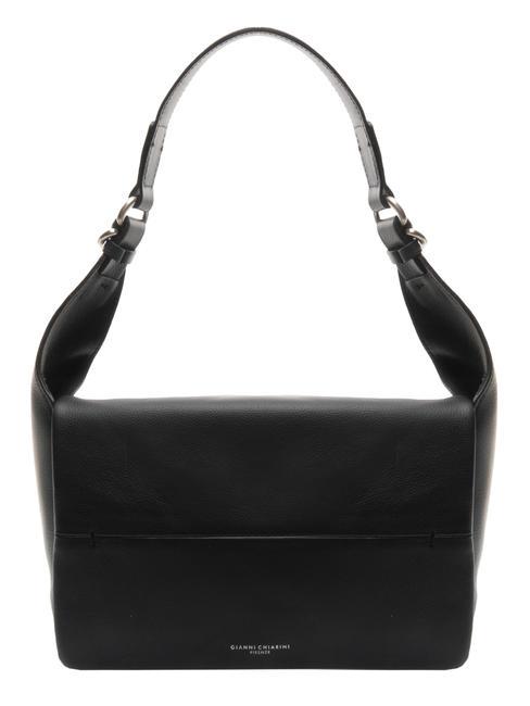 GIANNI CHIARINI GLORIA  Sac bandoulière, en cuir var noir - Sacs pour Femme