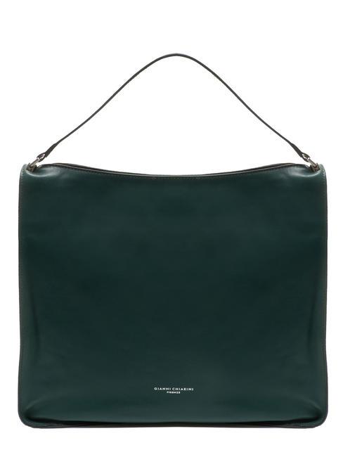 GIANNI CHIARINI RENE  Sac bandoulière, en cuir vert profond - Sacs pour Femme