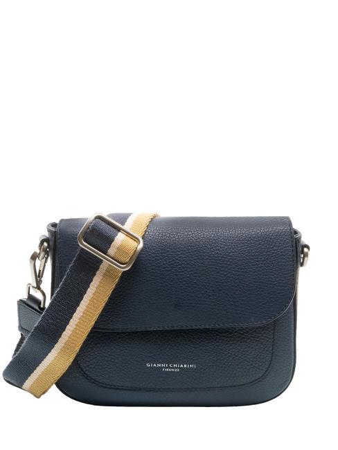 GIANNI CHIARINI ALLY  Mini sac bandoulière, en cuir BLEU - Sacs pour Femme