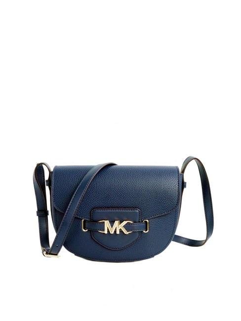 MICHAEL KORS REED SADDLE Sac bandoulière selle marine - Sacs pour Femme