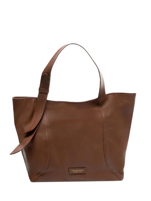 THE BRIDGE PIENZA Sac cabas en cuir MARRON - Sacs pour Femme