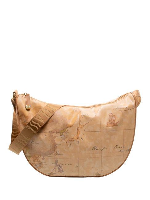 ALVIERO MARTINI PRIMA CLASSE GEO CLASSIC Grand sac bandoulière croissant NATUREL - Sacs pour Femme