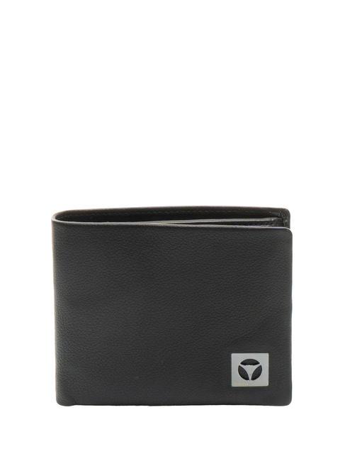 MOMO DESIGN CALF Portefeuille avec porte-monnaie noir - Portefeuilles Homme