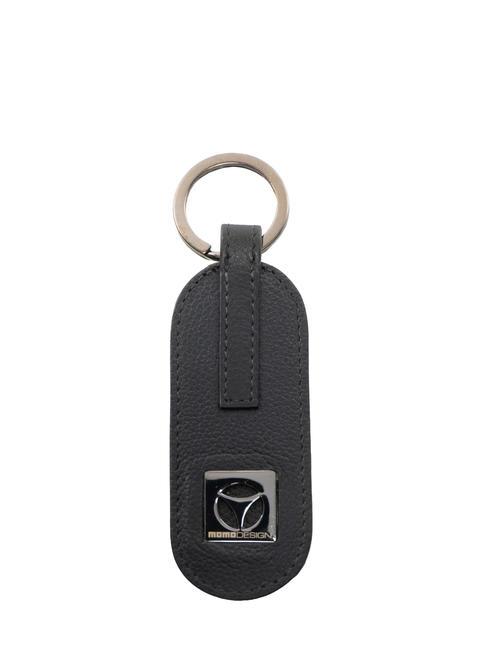 MOMO DESIGN CALF  Porte-clés avec breloque en cuir noir - Porte-clés