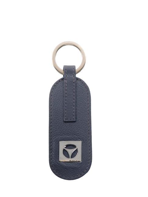 MOMO DESIGN CALF  Porte-clés avec breloque en cuir bleu - Porte-clés