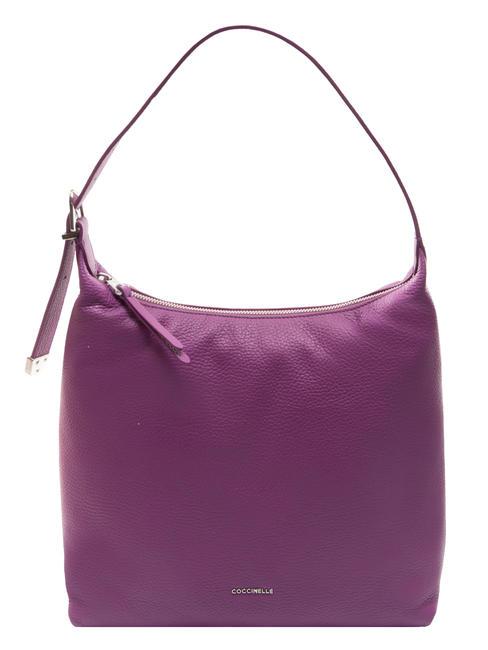 COCCINELLE GLEEN Sac en cuir martelé dahlia - Sacs pour Femme