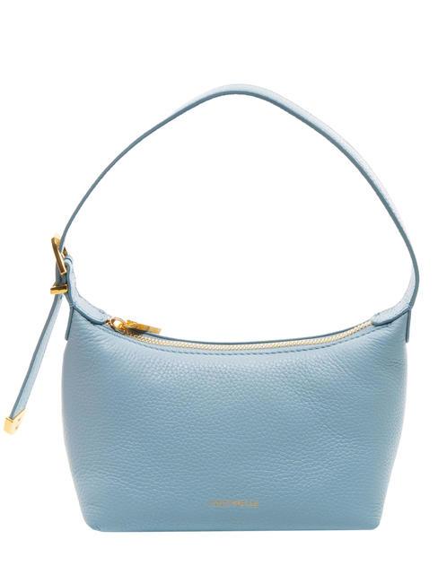 COCCINELLE GLEEN  Mini sac porté épaule aquarelle bleue - Sacs pour Femme