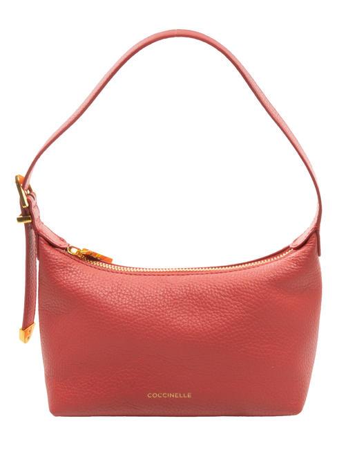 COCCINELLE GLEEN  Mini sac porté épaule canneberges - Sacs pour Femme