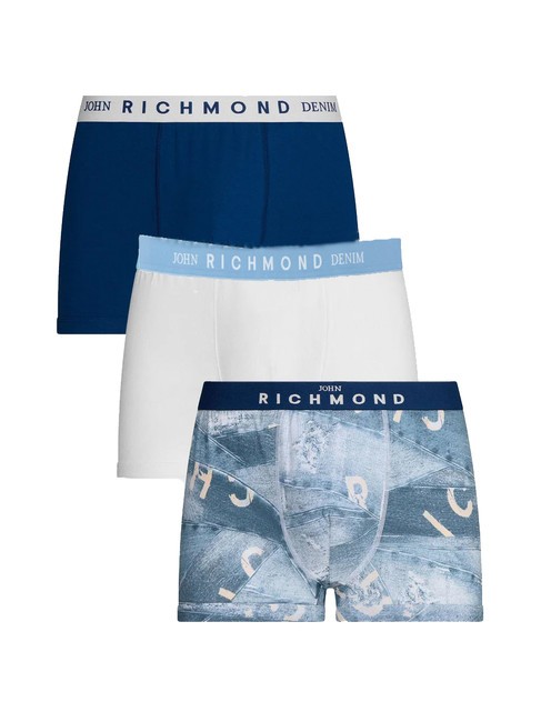 JOHN RICHMOND FOZ 3 Boxers wh/bleu/d. - Slip homme