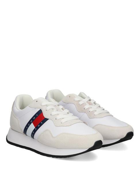 TOMMY HILFIGER TOMMY JEANS MODERN RUNNER  Baskets blanc - Chaussures Homme