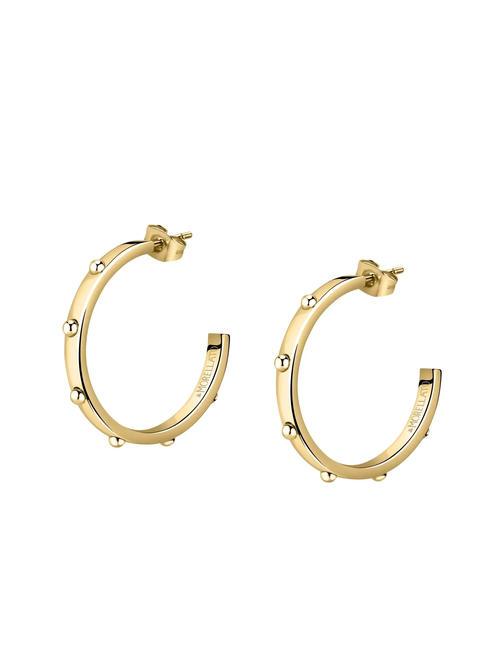 MORELLATO CREOLE Boucles d'oreilles demi-cercle avec zircons or - Boucles d'oreilles