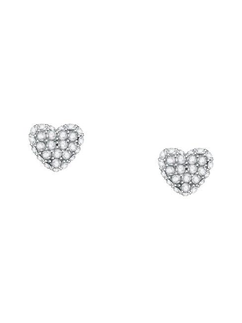 MORELLATO INCONTRI Boucles d'oreilles coeur avec zircons ARGENT - Boucles d'oreilles