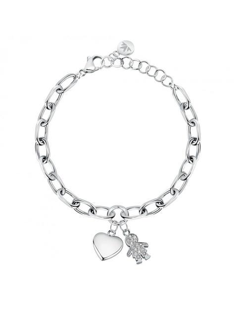 MORELLATO TALISMANI Bracelet breloque coeur petite fille ARGENT - Bracelets