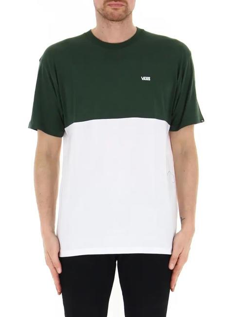 VANS COLORBLOCK T-shirt en coton à manches courtes blanc/vue montagne - T-shirt