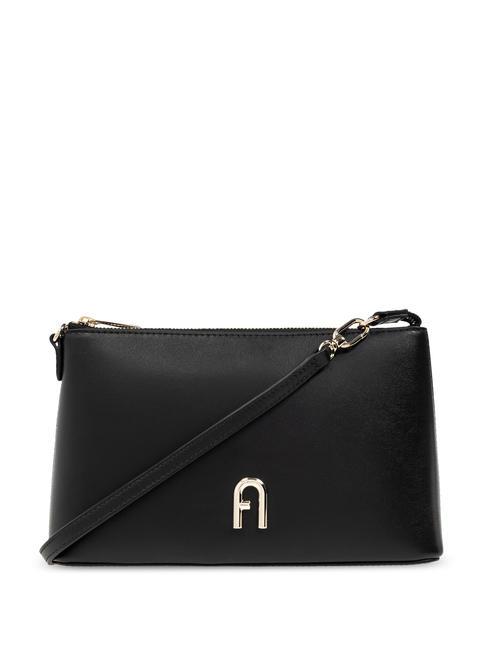 FURLA DIAMANTE  Mini sac bandoulière, en cuir Noir - Sacs pour Femme