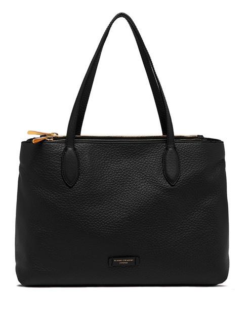 GIANNI CHIARINI MARA  Sac cabas en cuir Noir - Sacs pour Femme