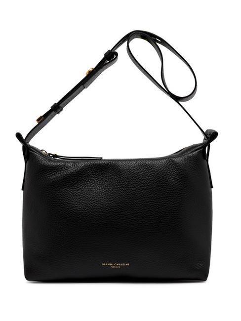 GIANNI CHIARINI ORIANA  Sac bandoulière, en cuir Noir - Sacs pour Femme