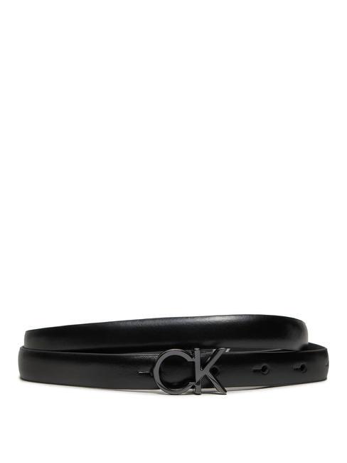 CALVIN KLEIN DAILY Ceinture en cuir ck noir - Ceintures