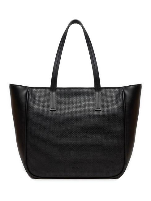 CALVIN KLEIN REFINE  Sac de courses  ck noir texturé - Sacs pour Femme