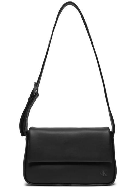 CALVIN KLEIN BLOCK  sac d'épaule pvh noir - Sacs pour Femme