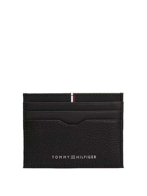 TOMMY HILFIGER TRANSIT Porte-cartes en cuir le noir - Portefeuilles Homme