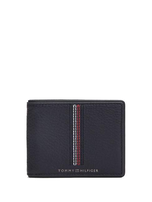 TOMMY HILFIGER CASUAL  Porte-feuille en cuire bleu de l'espace - Portefeuilles Homme