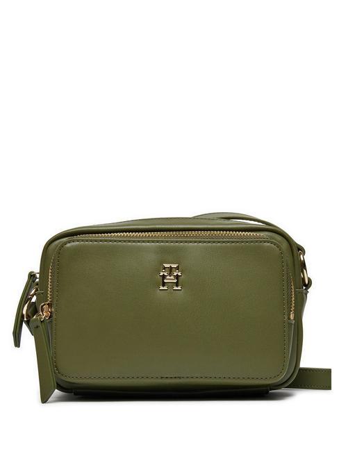 TOMMY HILFIGER SOFT UTILITY Mini sac à bandoulière olives utilitaires - Sacs pour Femme