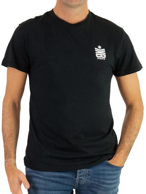 BIKKEMBERGS ICON SURF T-shirt en cotton noir - T-shirt