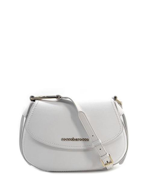 ROCCOBAROCCO GAIA Sac bandoulière à rabat blanc - Sacs pour Femme