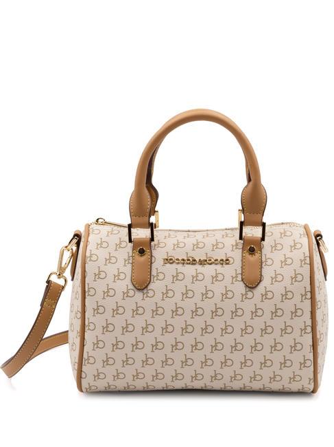 ROCCOBAROCCO MONOGRAM Sac tronc avec bandoulière blanc - Sacs pour Femme